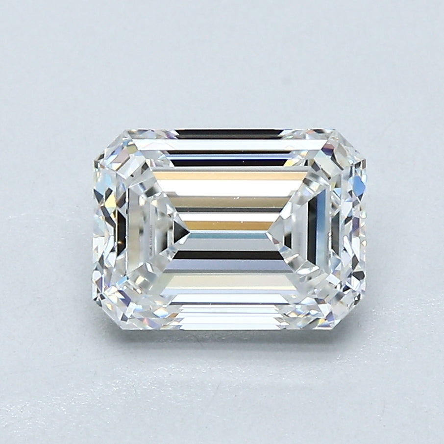 1.7ct Emerald E VVS1 Natural Diamond