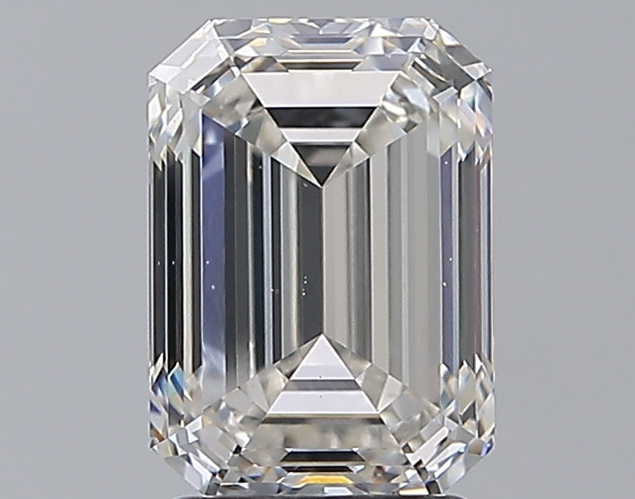 2.7ct Emerald F VS2 Natural Diamond