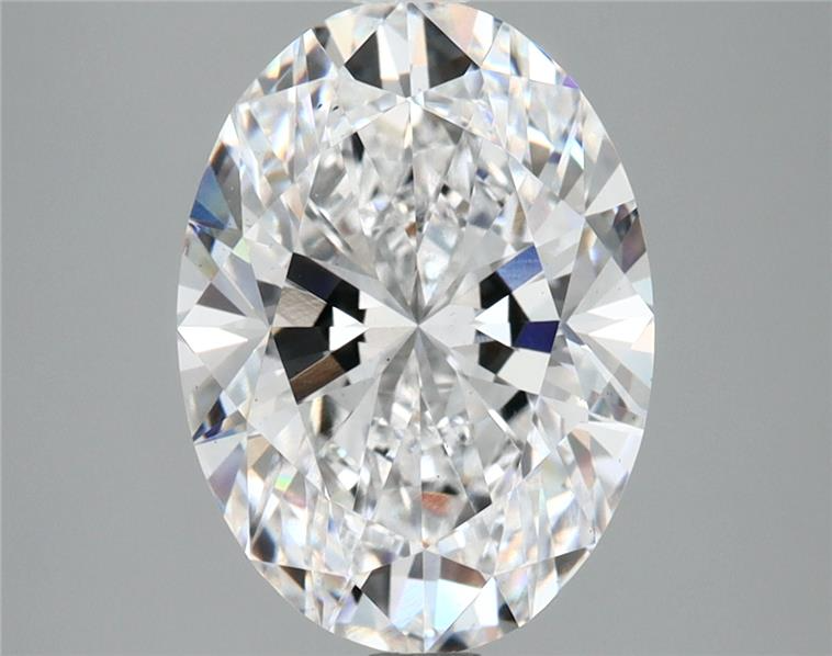 3.8ct Oval D VS2 Lab Grown Diamond