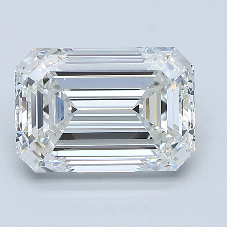 2.01ct Emerald G VVS1 Natural Diamond