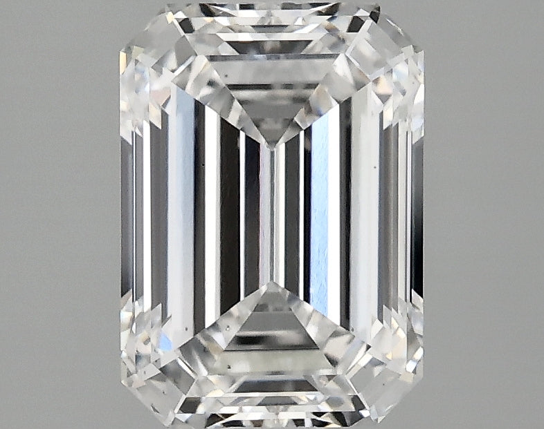 2.47ct Emerald D VS2 Lab Grown Diamond