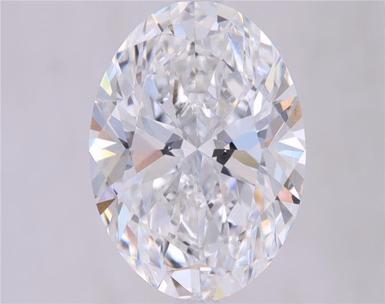 3.73ct Oval E VVS1 Lab Grown Diamond