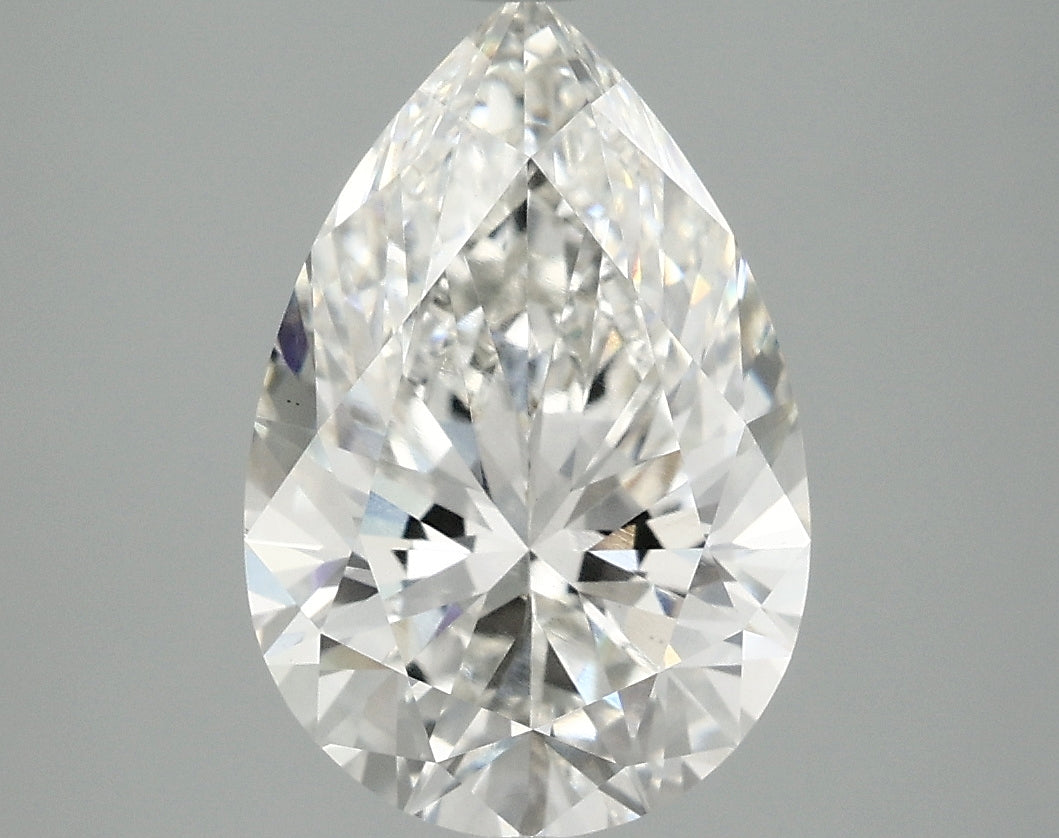 3.14ct Pear F VS1 Lab Grown Diamond