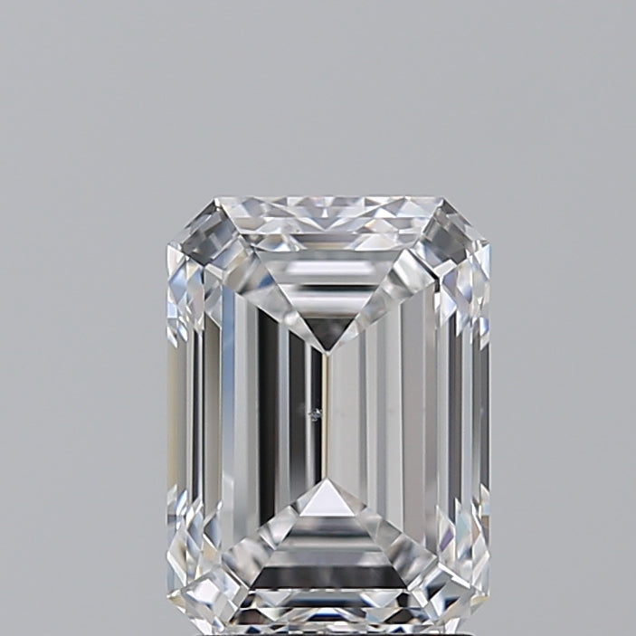 2.7ct Emerald D SI1 Natural Diamond
