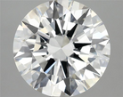 3.38ct Round E VVS2 Lab Grown Diamond