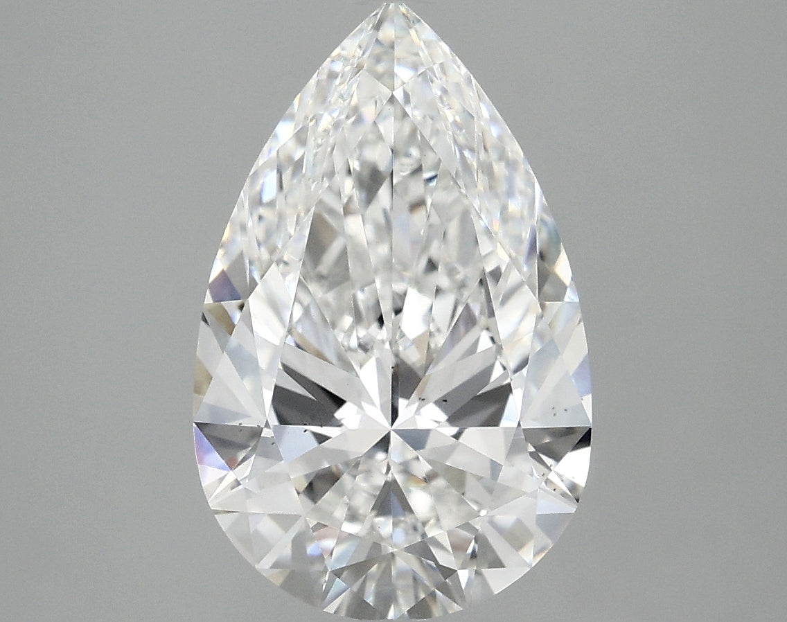 3.47ct Pear D VS2 Lab Grown Diamond