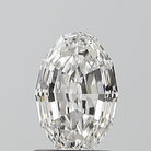 1.15ct Step Oval E VS1 Lab Grown Diamond