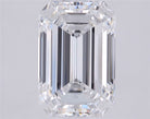 3.09ct Emerald D VS2 Lab Grown Diamond