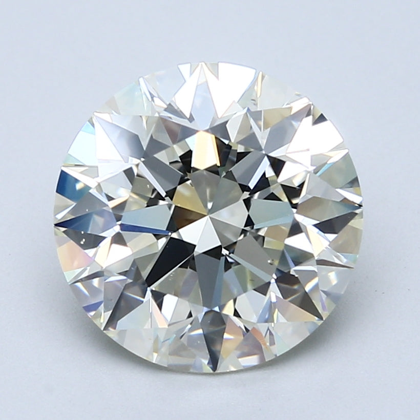 4.25ct Round K SI1 Natural Diamond