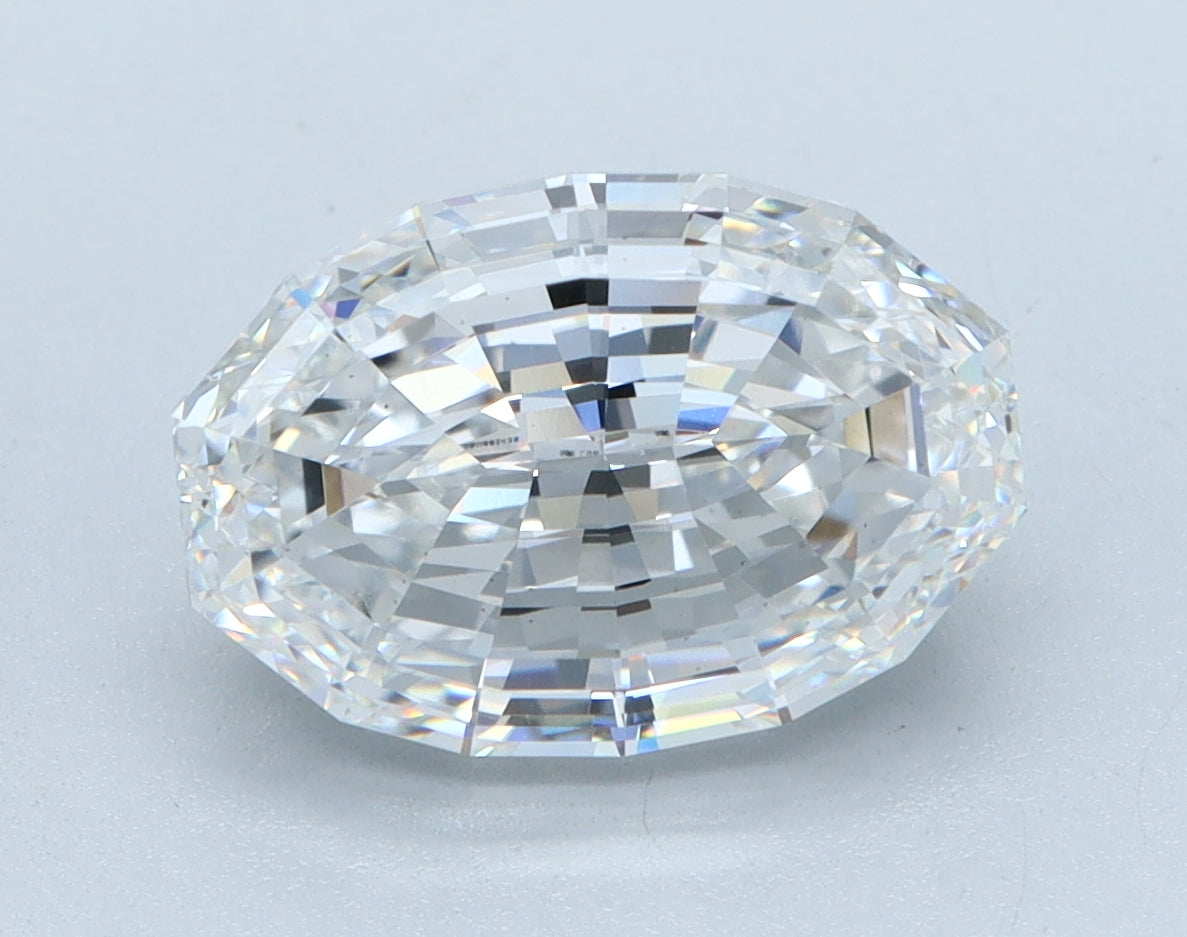 3.03ct Oval Step Cut D VS1 Lab Grown Diamond