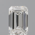 1.53ct Emerald F VS2 Lab Grown Diamond