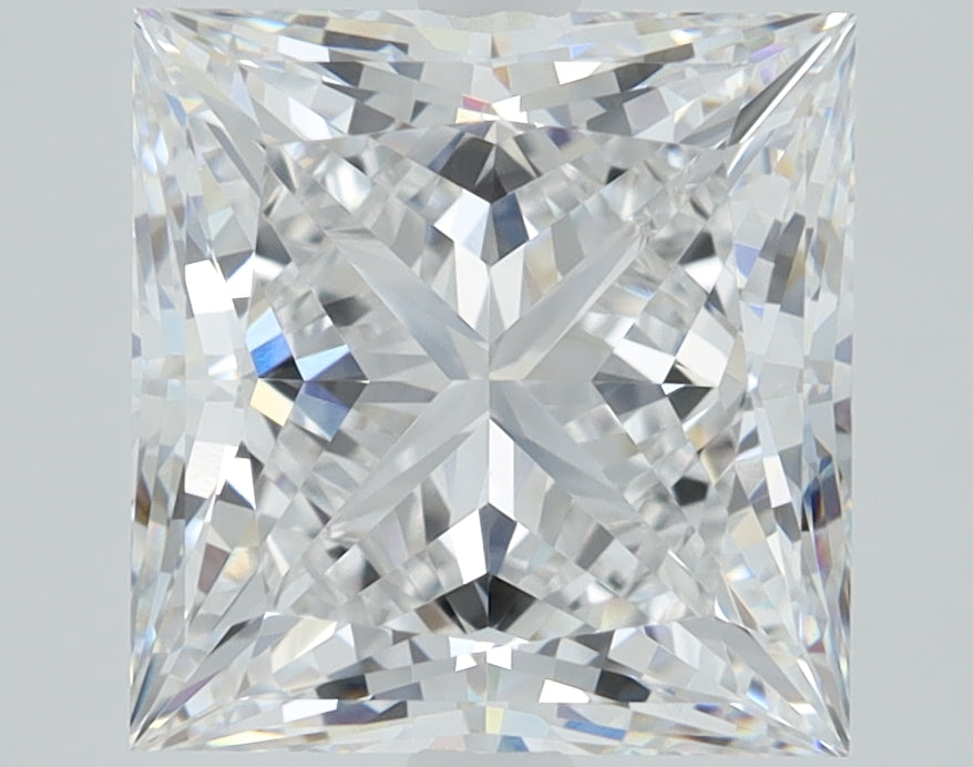 3.62ct Princess D VVS2 Lab Grown Diamond