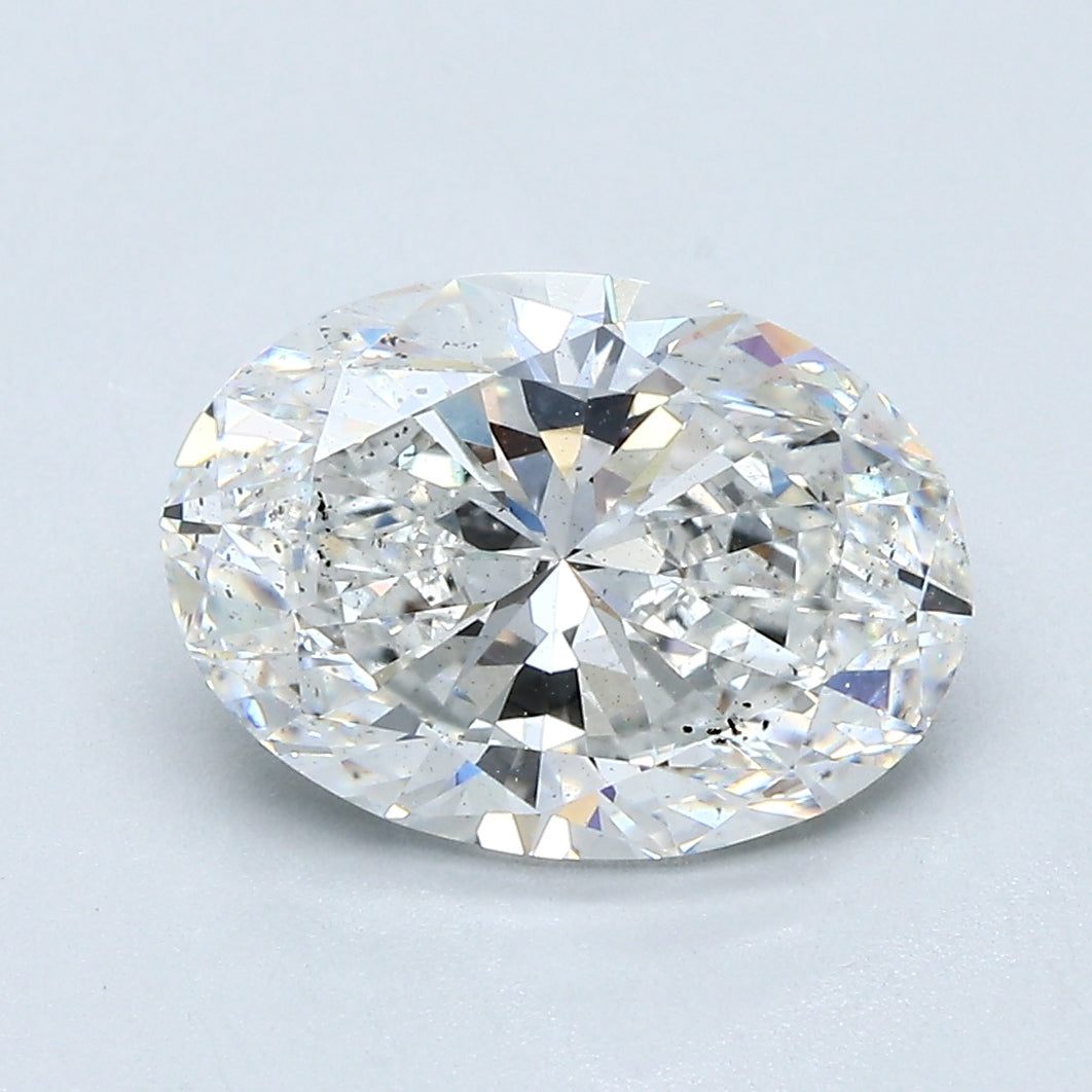 3.01ct Oval F SI1 Natural Diamond