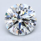 2.7ct Round F VS2 Natural Diamond