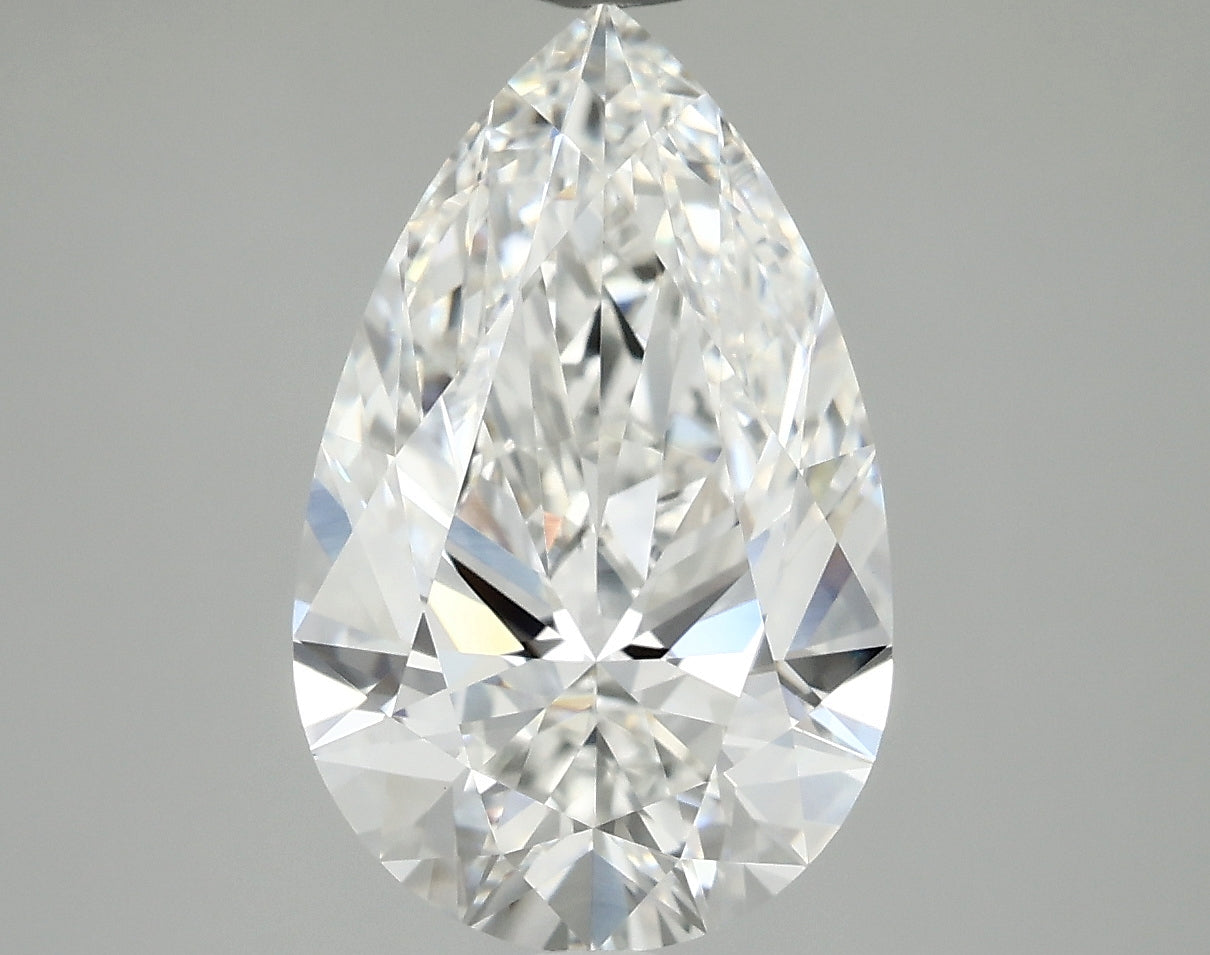 3.43ct Pear F VVS2 Lab Grown Diamond