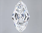 15.34ct Marquise Step Cut F VVS2 Lab Grown Diamond