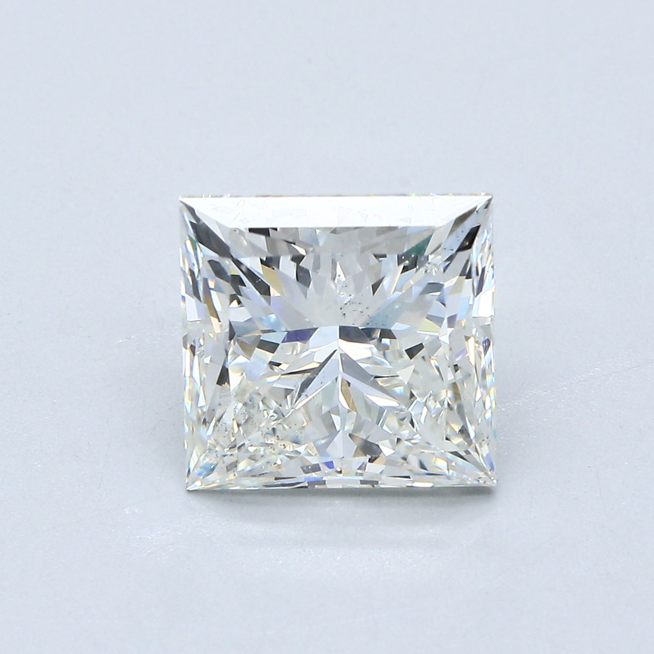 4.02ct Princess J SI2 Natural Diamond