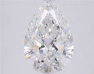 3.5ct Pear D IF Lab Grown Diamond