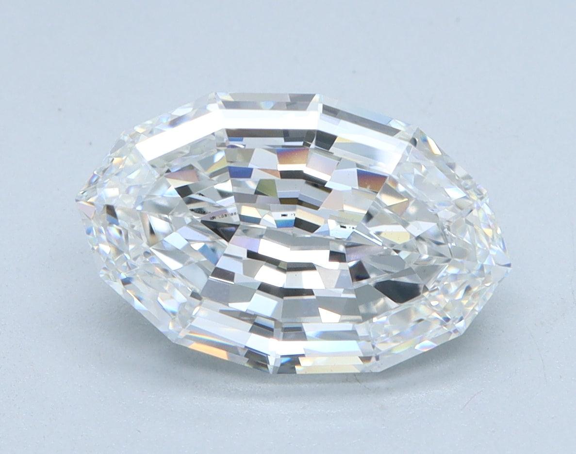 2.63ct Oval Step Cut E VS1 Lab Grown Diamond