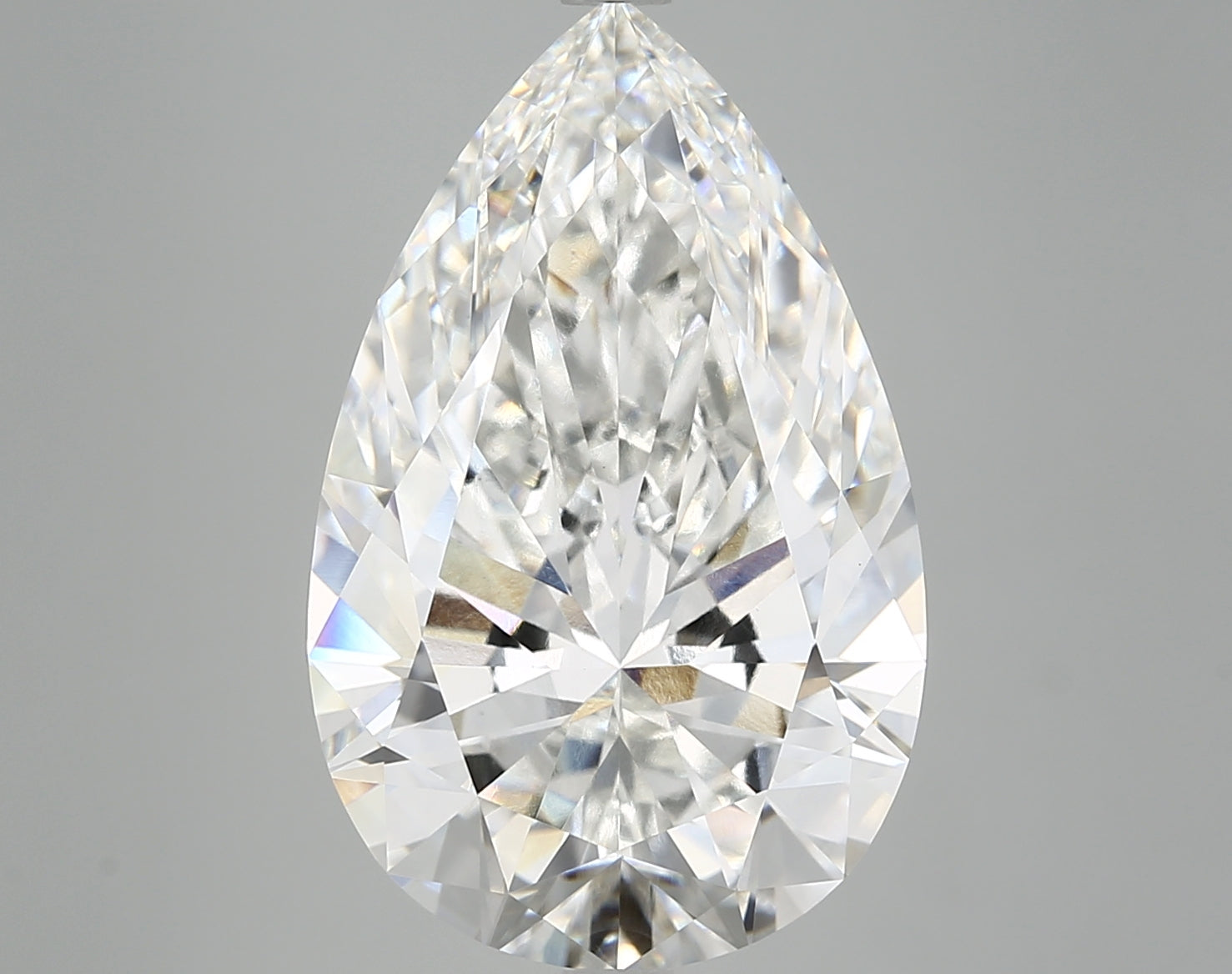 9.34ct Pear F VVS2 Lab Grown Diamond