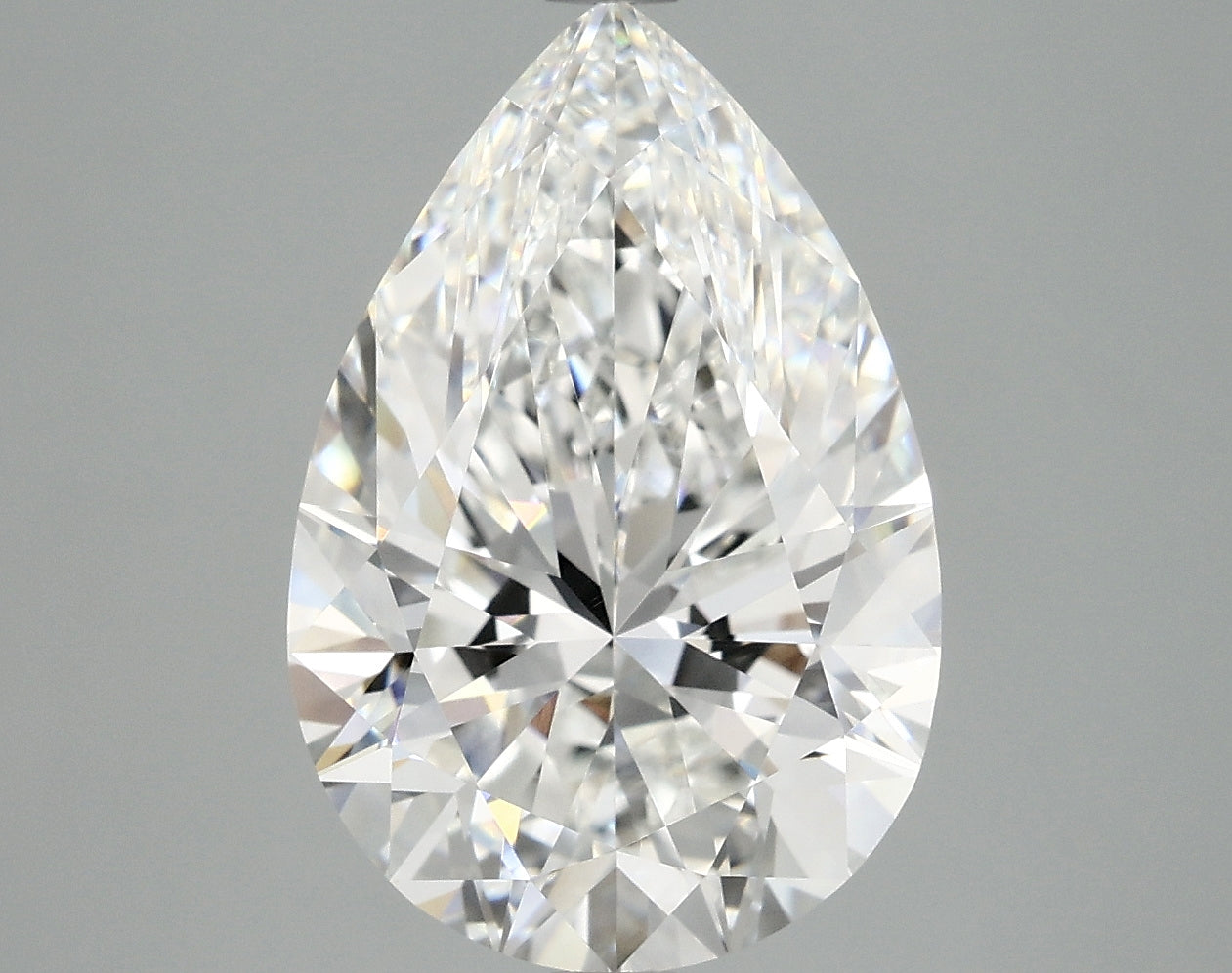 5.55ct Pear E VVS2 Lab Grown Diamond