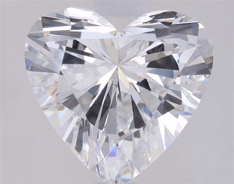 5.05ct Heart F VVS1 Lab Grown Diamond