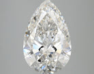 3.74ct Pear F VS2 Lab Grown Diamond