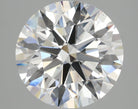 4.64ct Round F VS2 Lab Grown Diamond