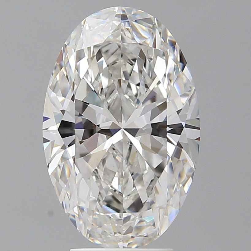 4.54ct Oval F VVS2 Lab Grown Diamond