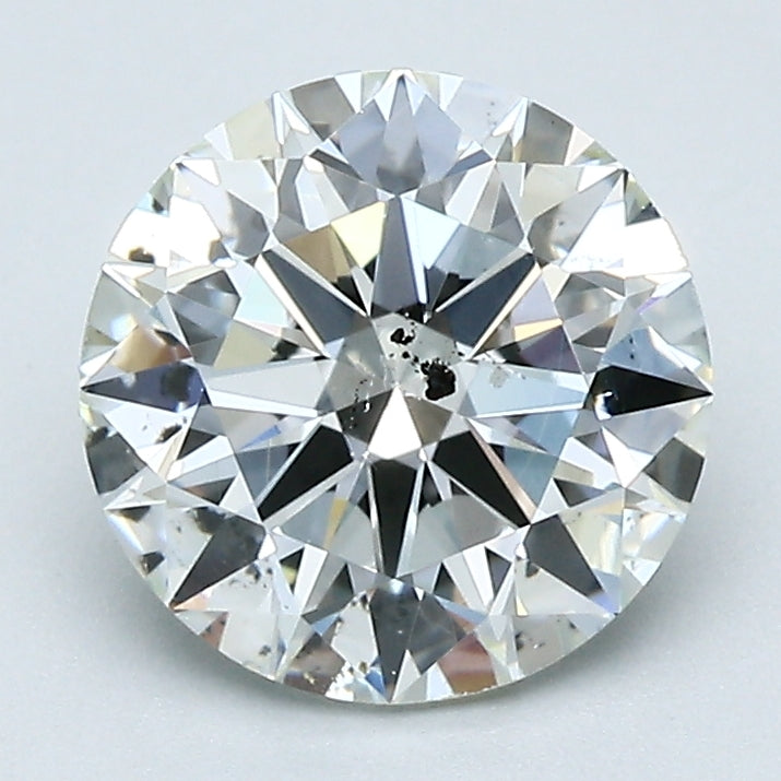 2.01ct Round F SI2 Natural Diamond