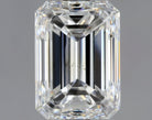 2.01ct Emerald F SI1 Natural Diamond
