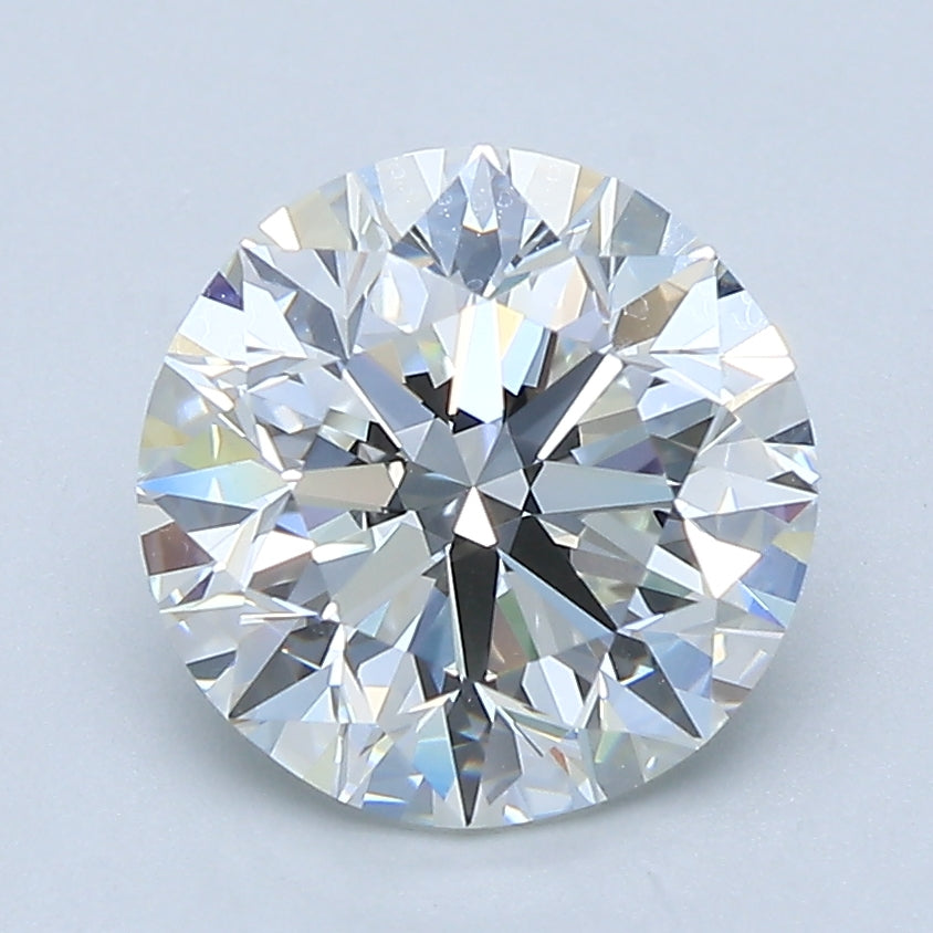 2.5ct Round H VS1 Natural Diamond