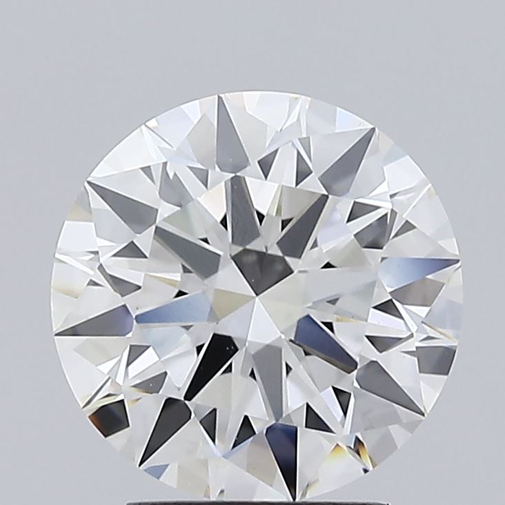 3.17ct Round F VVS2 Lab Grown Diamond
