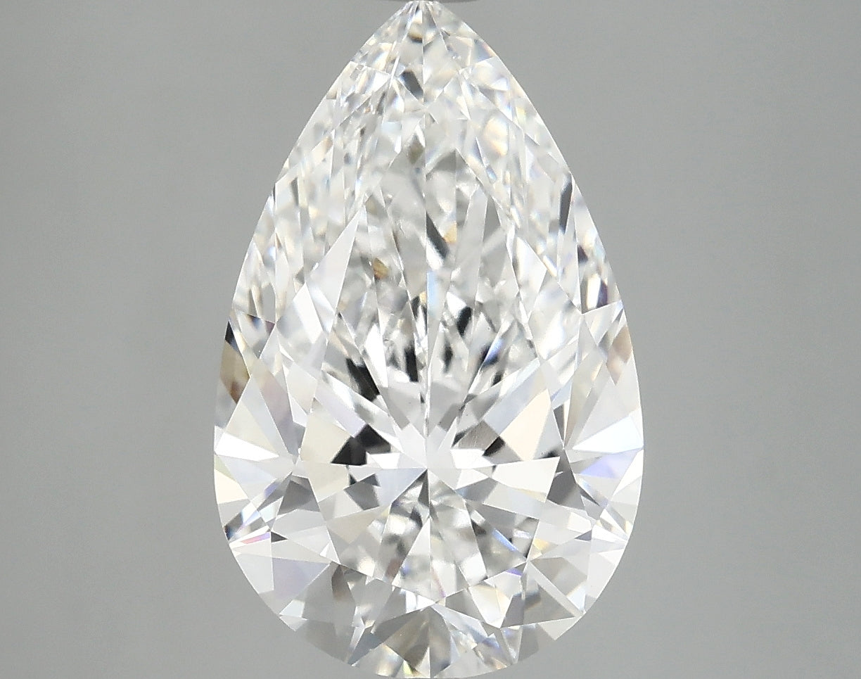 4.21ct Pear E VVS2 Lab Grown Diamond
