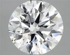 2.87ct Round D VVS2 Lab Grown Diamond