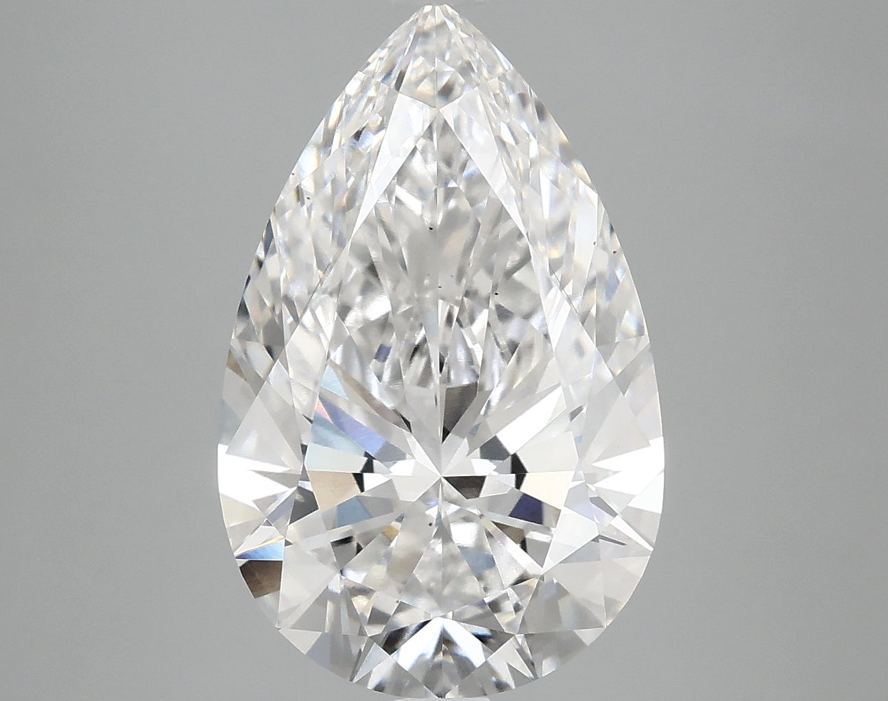 4.85ct Pear D VS2 Lab Grown Diamond