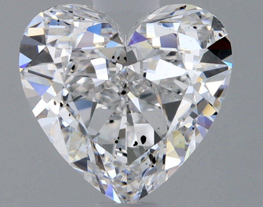 1.01ct Heart D SI2 Natural Diamond
