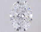 7.01ct Oval D VVS2 Lab Grown Diamond