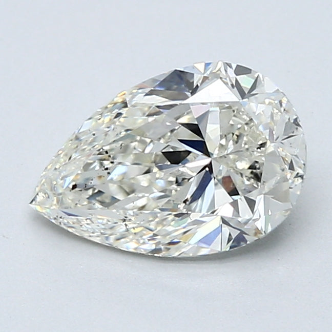 1.7ct Pear J SI1 Natural Diamond