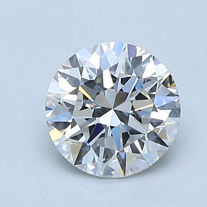0.9ct Round E VVS1 Natural Diamond