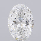 2.1ct Oval F VVS2 Lab Grown Diamond