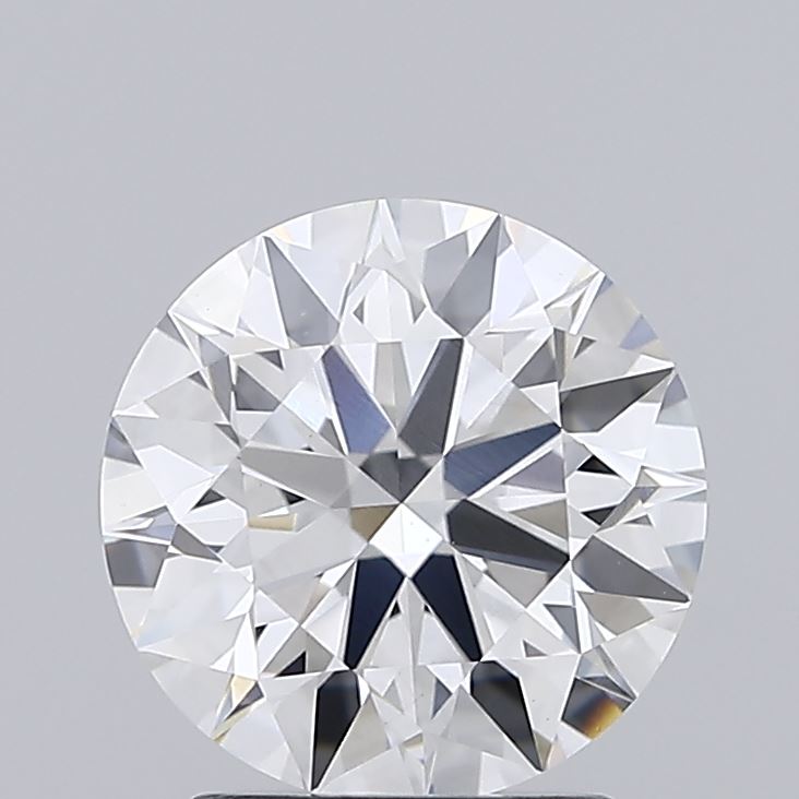 2.2ct Round F VVS2 Lab Grown Diamond