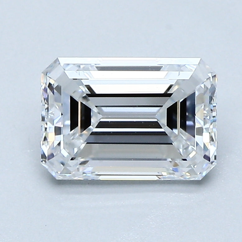 1.5ct Emerald D VVS2 Natural Diamond
