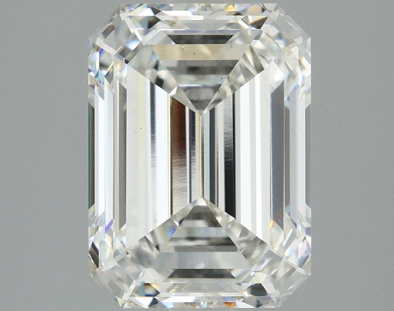 2.84ct Emerald F VS1 Lab Grown Diamond
