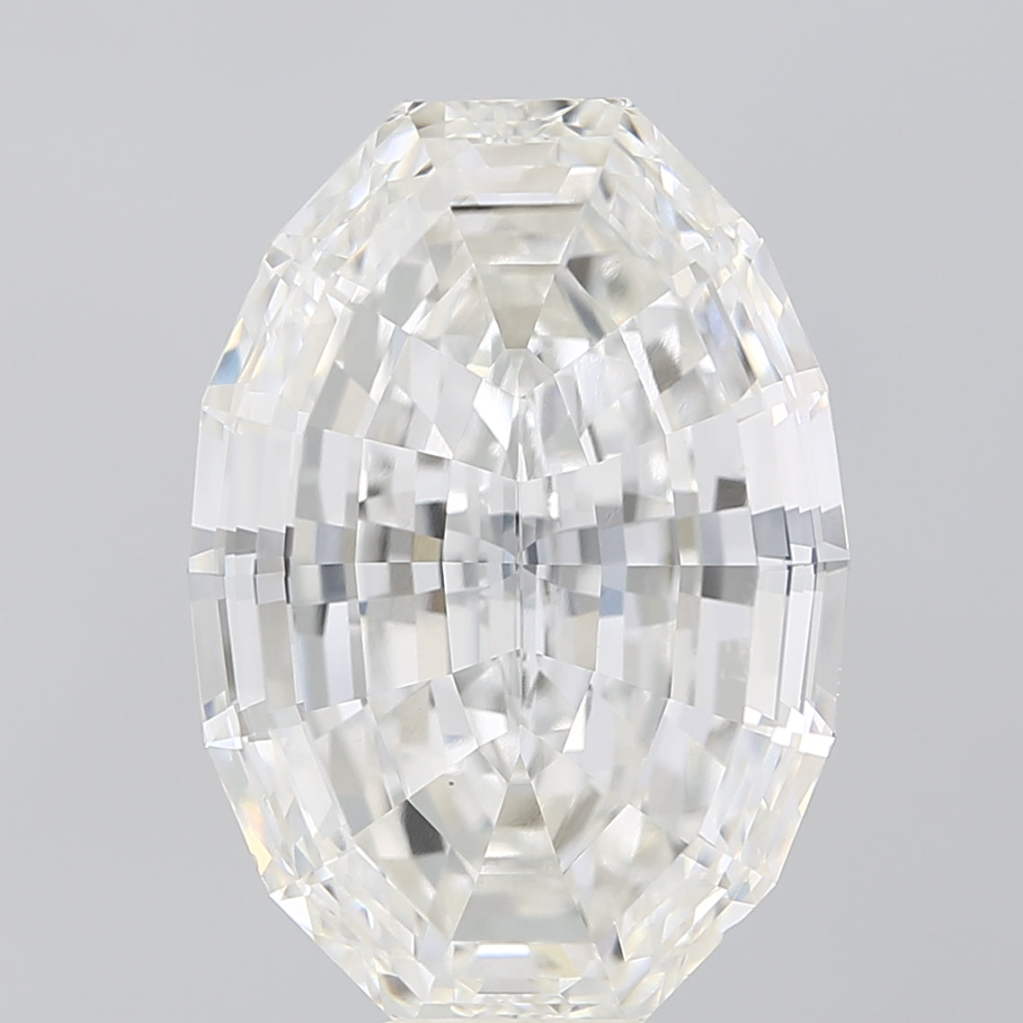 15.33ct Oval Step Cut E VS1 Lab Grown Diamond
