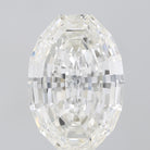15.33ct Oval Step Cut E VS1 Lab Grown Diamond