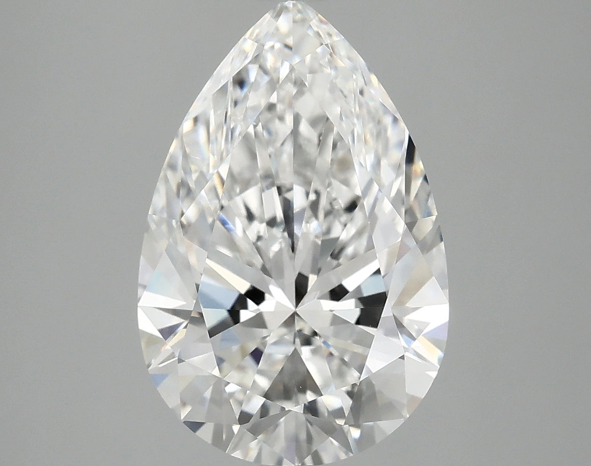 4.07ct Pear D VVS2 Lab Grown Diamond