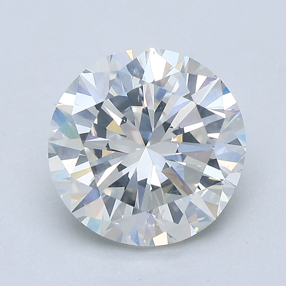 3ct Round H SI1 Natural Diamond