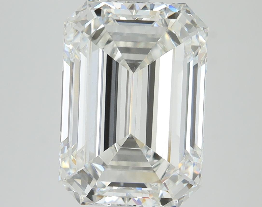 5.09ct Emerald F VVS2 Lab Grown Diamond