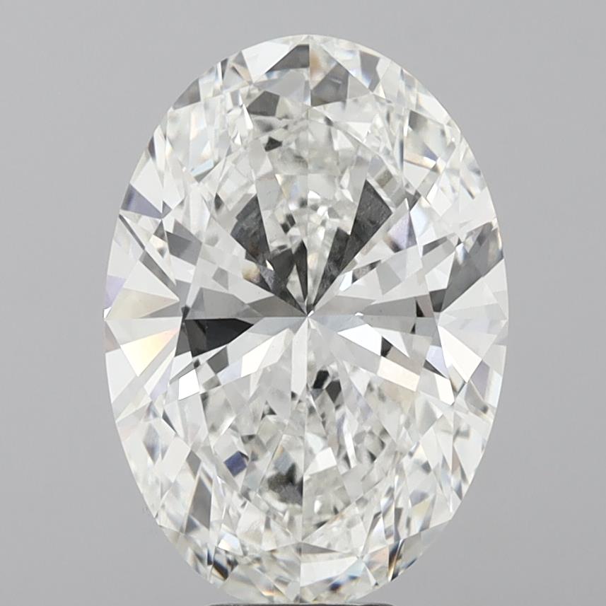 9.3ct Oval F VVS2 Lab Grown Diamond